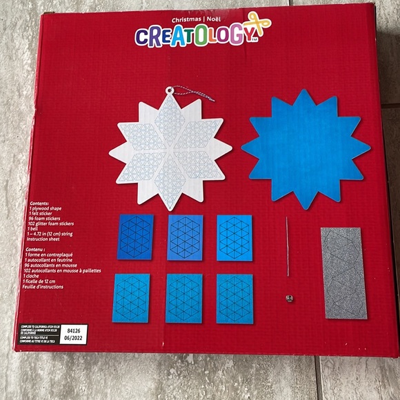 Creatology Christmas wall, decor craft kit,tree skirt craft kit learning toys - Picture 6 of 15